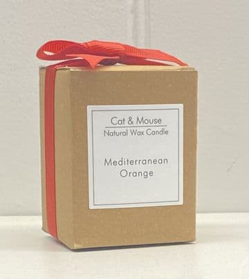 Scented Candle 9cl in a Gift Box - Mediterranean Orange