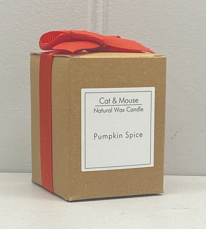 Scented Candle 9cl in a Gift Box - Pumpkin Spice