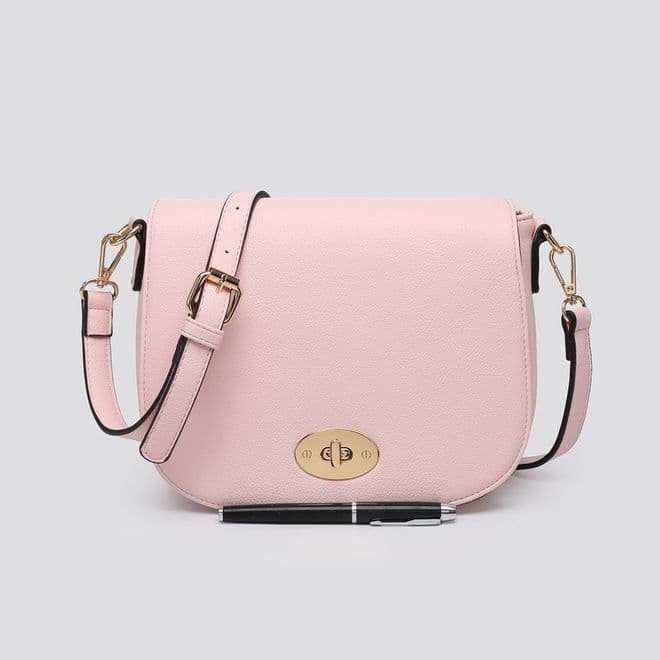 Soft Cross Body Bag - Pink
