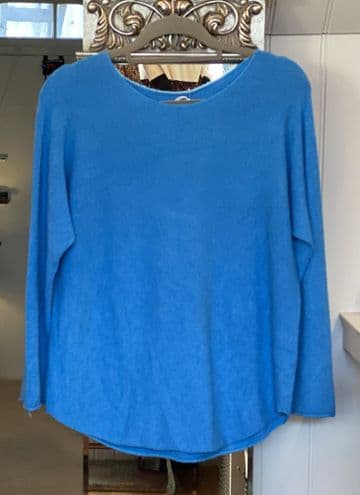 Ultrasoft Scoop Neck Jumper - Dark Turquoise