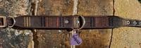 Calluna Brown Tartan collars - Holly & Lil Collars Handmade in Britain, Leather dog collars, leads & Dog harnesses.