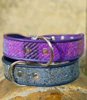 Tweed Dog Collar Collection - Holly & Lil Collars Handmade in Britain, Leather dog collars, Dog leads