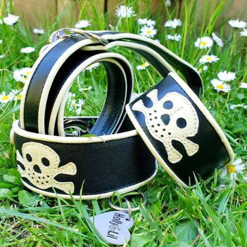 Pirate dog collar for HOUND