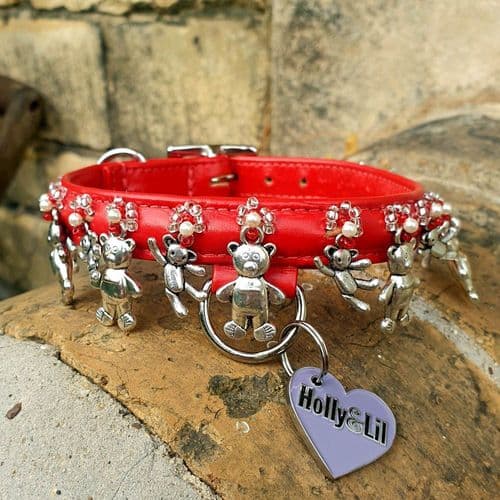 Teddy Bear dog collar