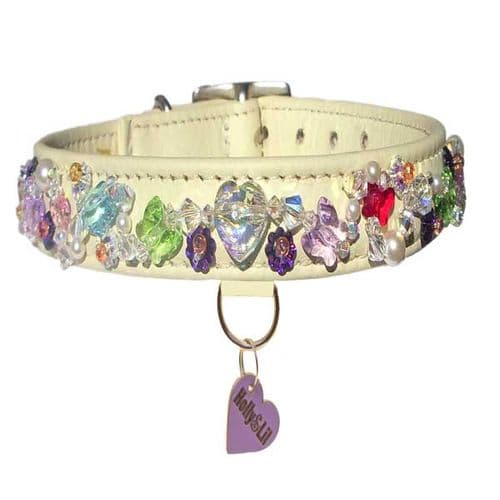 The Great Gatsby. Swarovski dog collar Holly & Lil Collars Handmade