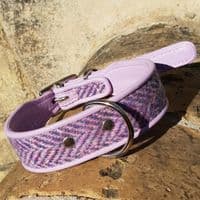 Harris Tweed Dog Collar Collection - Holly & Lil Collars Handmade in Britain, Leather dog collars, leads & Dog harnesses.