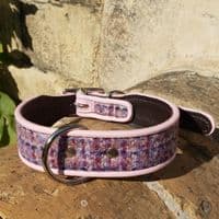 Harris Tweed Dog Collar Collection - Holly & Lil Collars Handmade in Britain, Leather dog collars, leads & Dog harnesses.