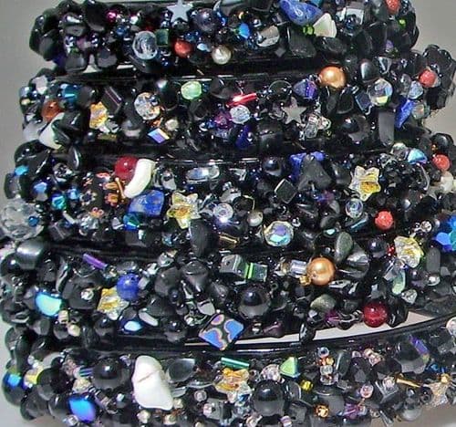 The Matrix. Black Onyx dog collar