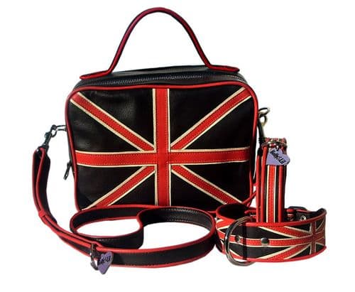 Union Jack Dog Walking Handbags<br>Dress as smartly as your dog!