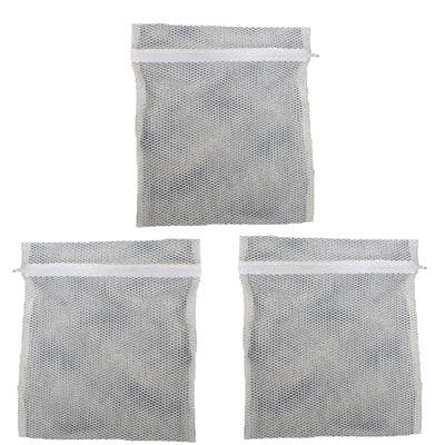 3 Pack 30cm Zipped Hanky Sock & Lingerie Washing Bags