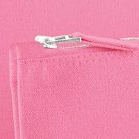 3 Pink Canvas Makeup Bag Set