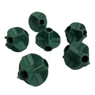 6 Pack Cane Frame Connector Joint Balls