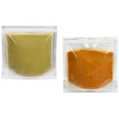 7 Pack 1L Reusable Stand Up Soup & Food Freezer Pouches