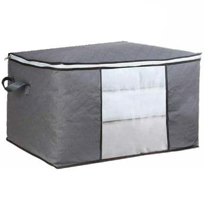 Breathable Grey Double Feather Down Duvet Storage Bag