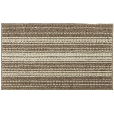 Brown Striped 80cm Dirt Trapper & Moisture Barrier Mat