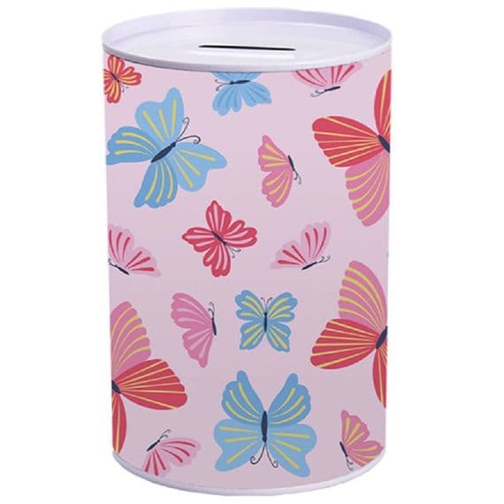 Butterfly Money Tin