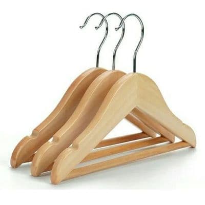 Children's Wooden Clothes Hangers 3 Pack