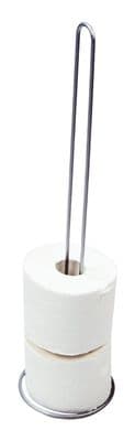 Chrome 5 Toilet Roll Storage Holder