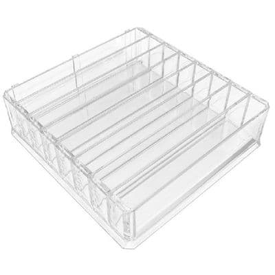 Clear Acrylic Pallet & Compact Makeup Organiser
