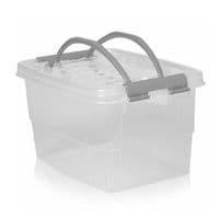 Clear Plastic Clip Lid Bread Loaf Container