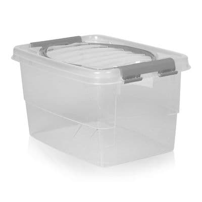 Clear Plastic Clip Lid Bread Loaf Container
