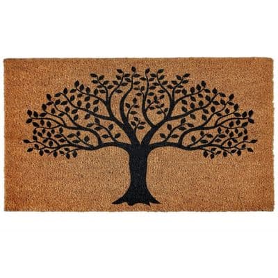 Coir Tree Rubber Backed Doormat 70cm