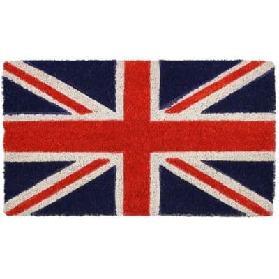 Coir Union Jack Non Slip Doormat 70cm