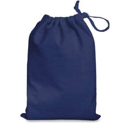 Cotswold 4 Pack 35cm Blue Cotton Drawstring Shoe Bags