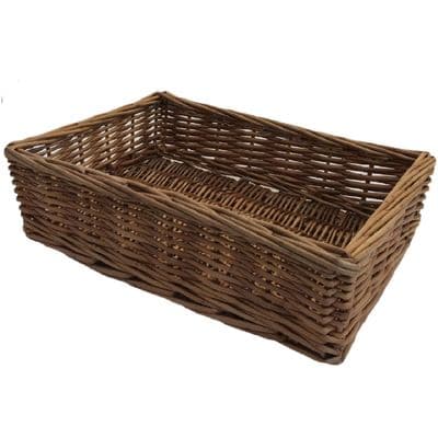Cotswolds A4 Wicker Letter & Paper Tray Basket