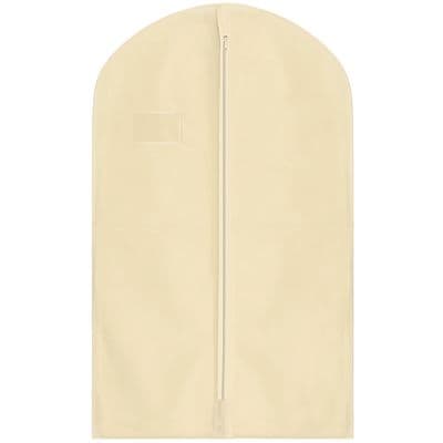 Cream 100cm Breathable Suit & Clothes Bag Cover / Carrier