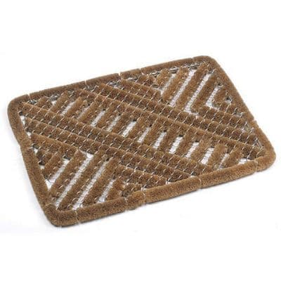 Deluxe 60cm Twisted Wire Brush Boot Scraper Doormat