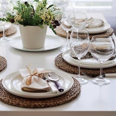 Dining Table Organisation