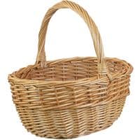 Dorset Wicker Toilet Roll & Cleaning Storage Basket
