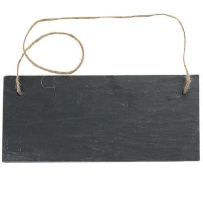Garden Slate & Twine Hanging Sign