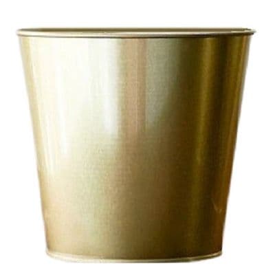 Gold Metal Plant Pot 11cm