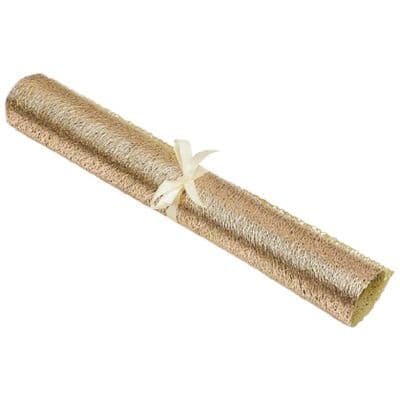 Gold Textured Table Runner 150cm