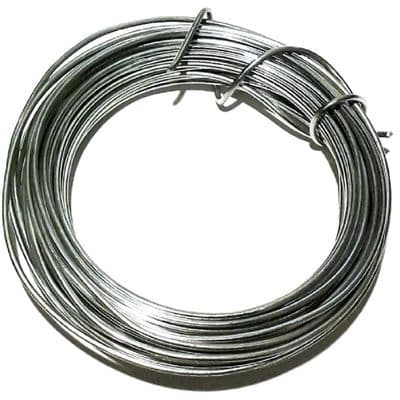 GoodGrow 1.6mm Galvanised Metal Garden Wire 15m