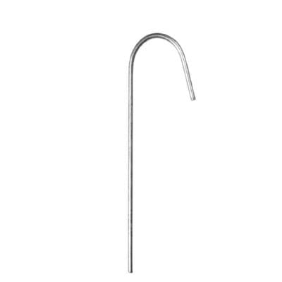 GoodGrow 10 Pack Metal Hook Ground Pegs 11cm
