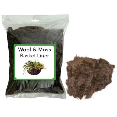 GoodGrow Wool & Moss Moisture Holding Basket Liner 170g