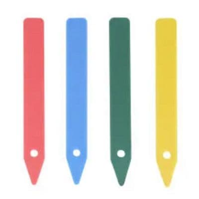 GoodValue 50 Pack Multicoloured Seed & Plant Labels