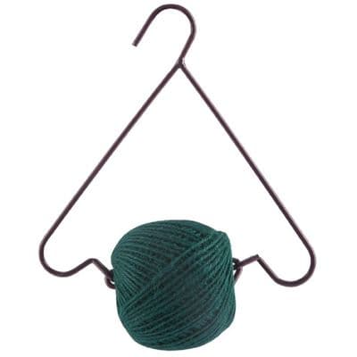 Green Jute Garden Twine on Storage Hanger 100m