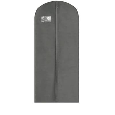 Grey 135cm Breathable Suit & Dress Coat Bag Cover / Carrier