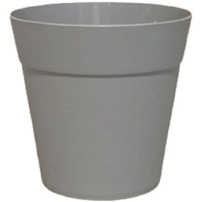 Grey 15cm Plastic Plant Pot