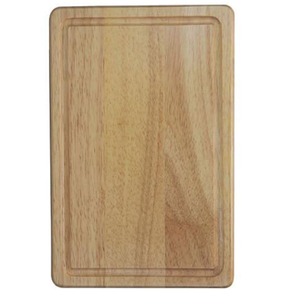 Hevea Non Porous Rubberwood Wooden Chopping Board 30cm