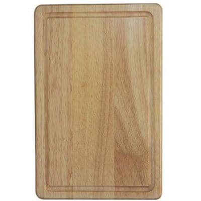 Hevea Non Porous Rubberwood Wooden Chopping Board 30cm