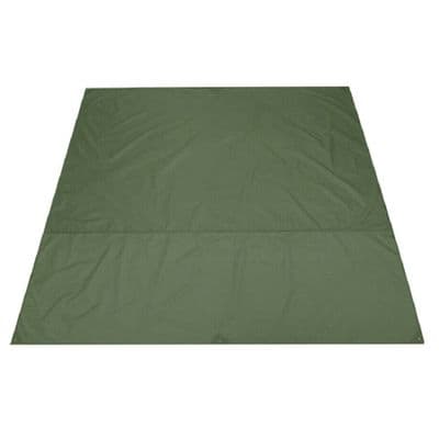 Khaki Green Square Tarpaulin Leaf & Grass Collector Sheet