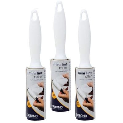 Korbond 3 Pack Small Lint Remover Roller