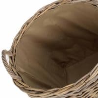 Kubu Large Lined Amphora Square & Round  Wicker Basket