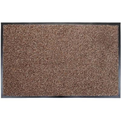 Large 90cm Light Brown Dirt Trapper Barrier Mat