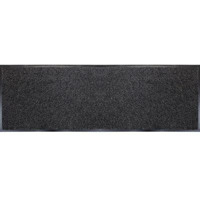 Large Dark Grey Dirt & Moisture Trapping Barrier Runner Mat